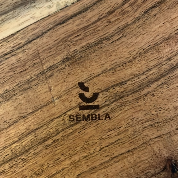 Gorgeous Sembla handmade wooden platter - Picture 5 of 11